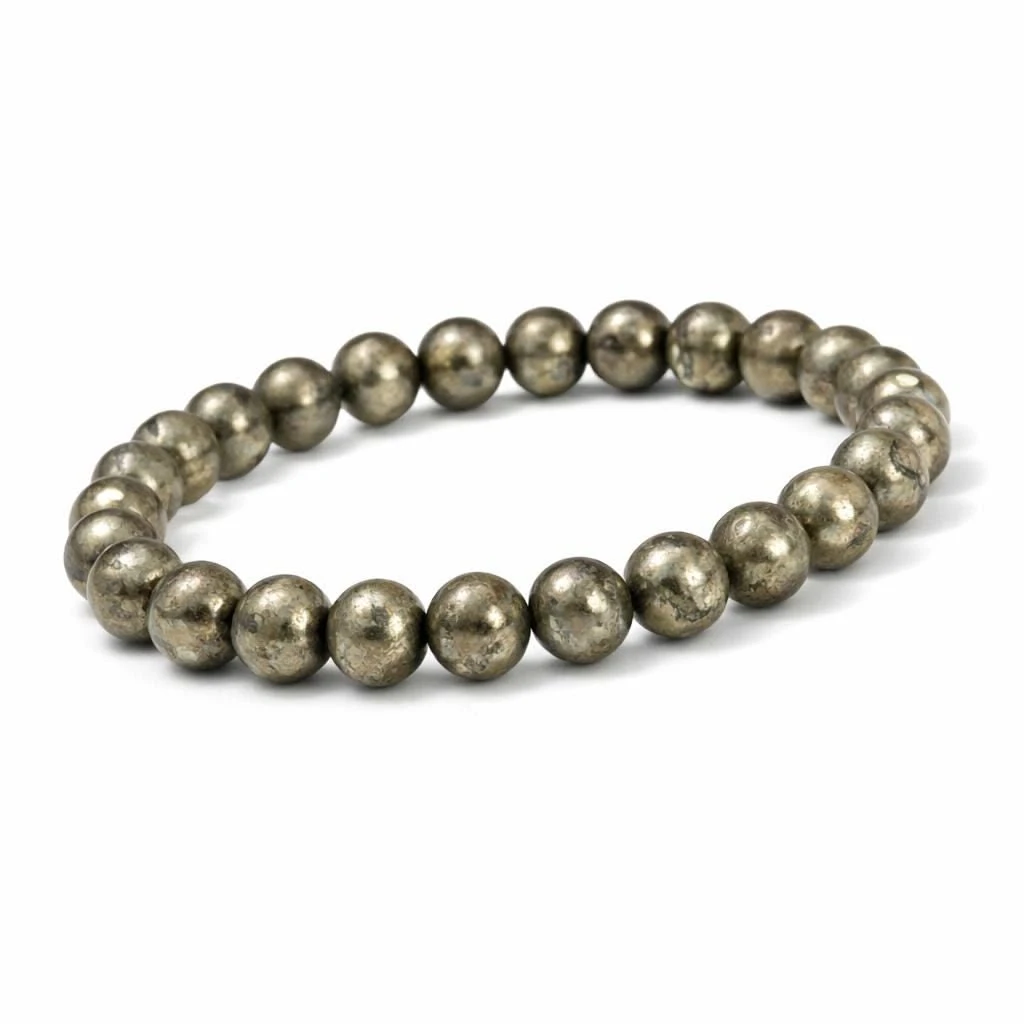 Original Pyrite Crystal Bracelet – Money Magnet Bracelet for Success & Positivity
