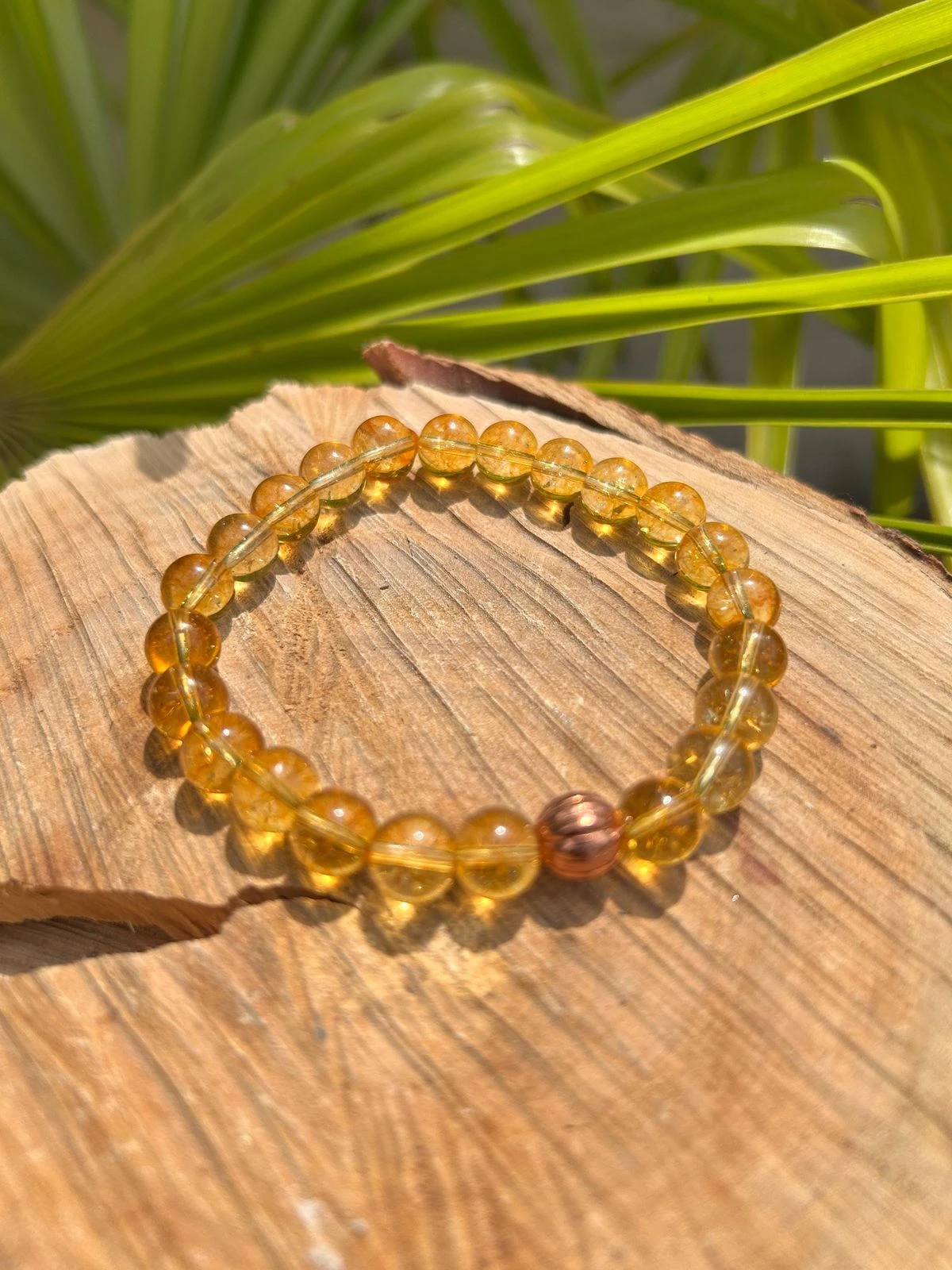Natural Citrine Bracelet for Money, Prosperity & Positive Energy