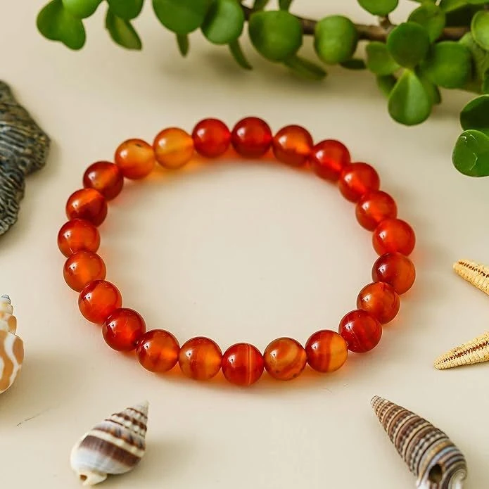 Carnelian Bracelet – Confidence, Energy & Motivation Crystal