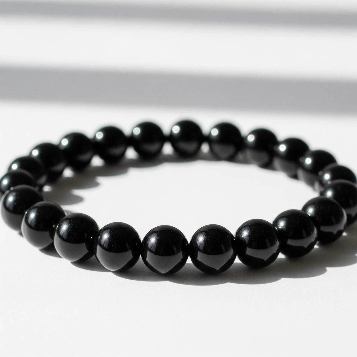 Black Onyx Bracelet – Protection, Strength & Confidence Crystal