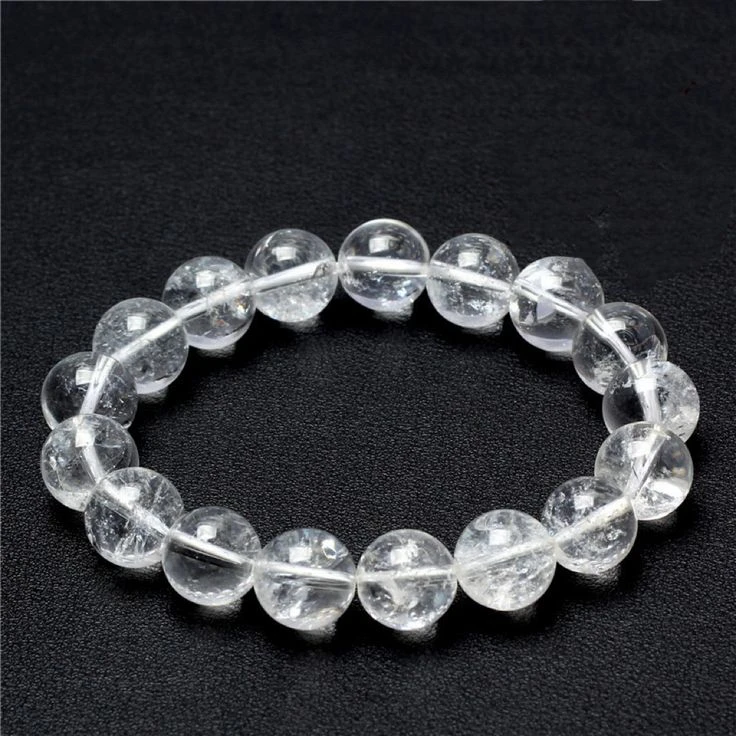 Clear Quartz Bracelet – Healing, Energy Amplifier & Clarity Crystal
