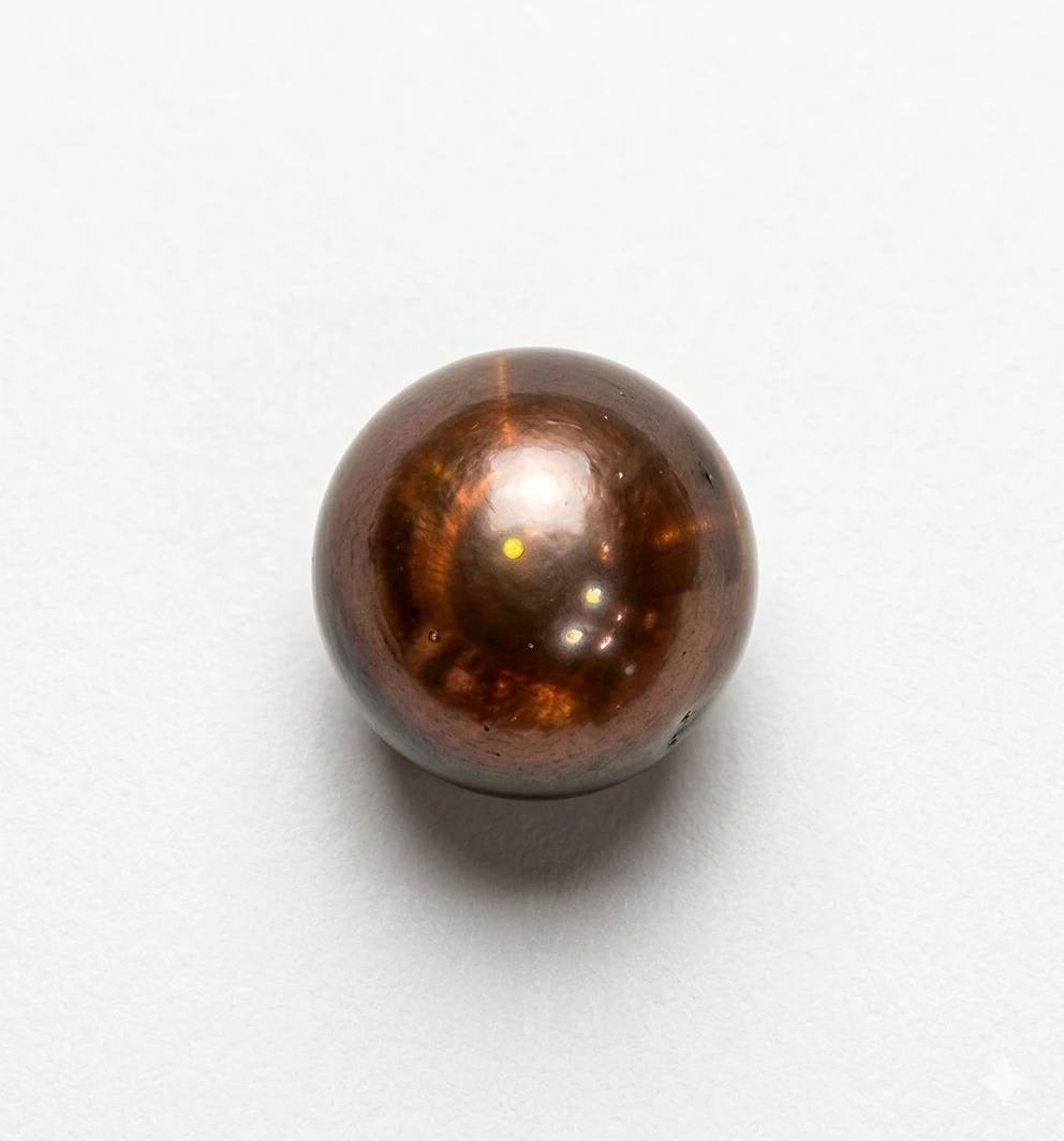 Natural Black Pearl Gemstone – Certified Original Black Moti for Jewelry