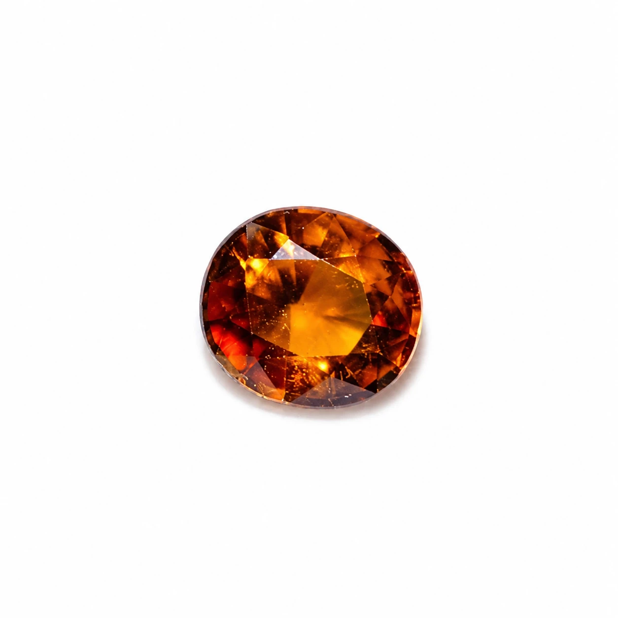 Natural Hessonite Gomed 3.76 Carat – Certified Rahu Stone for Mental Focus and Career Clarity