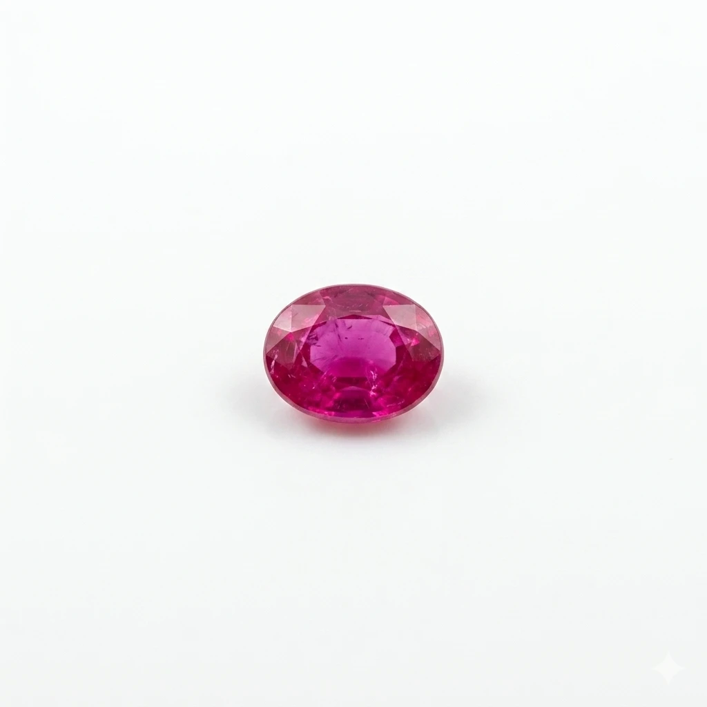 Natural Ruby Manik 6.77 Carat – Large Certified Sun Gemstone for Powerful Solar Energy