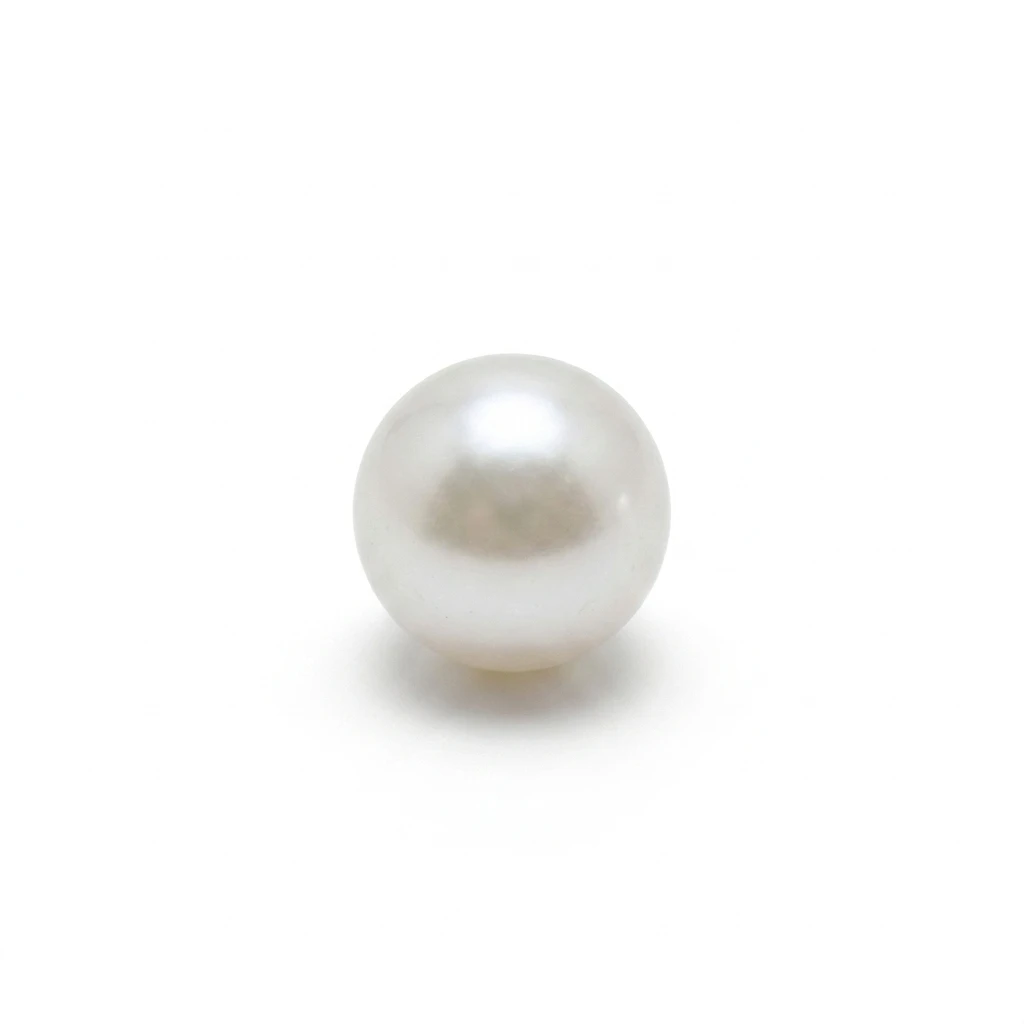 Real South Sea Pearl 2.54 Carat – Certified Natural Pearl for Moon, Emotional Peace and Clarity