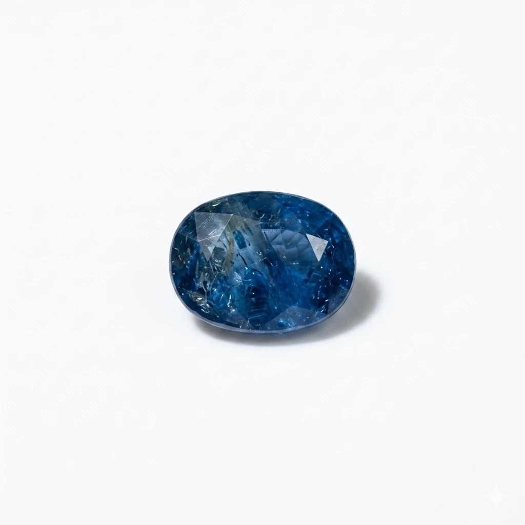 Natural Blue Sapphire Neelam 5.23 Carat – Certified Saturn Stone for Career and Protection