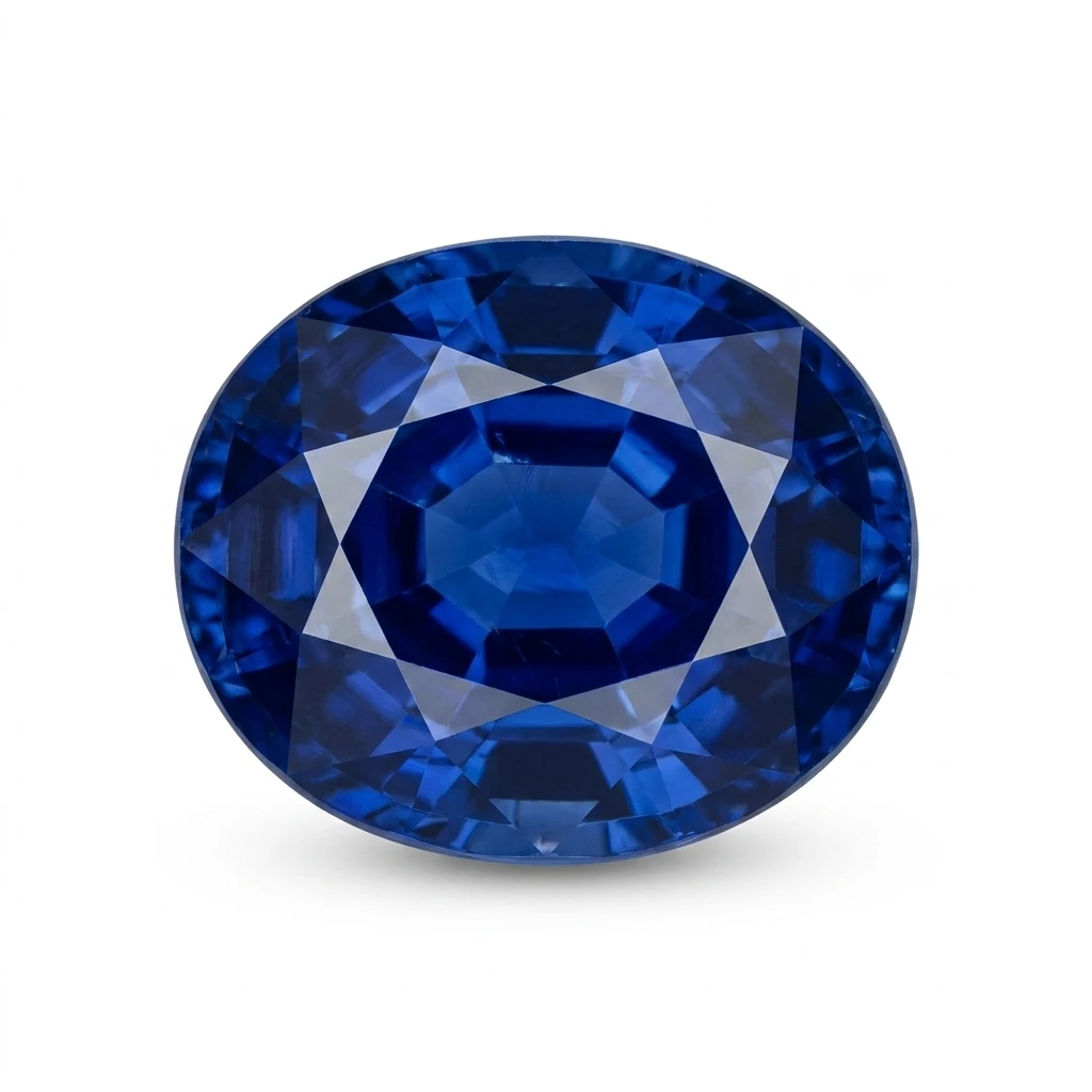 Natural Blue Sapphire Neelam 6.98 Carat – Certified Saturn Gemstone for Success and Stability
