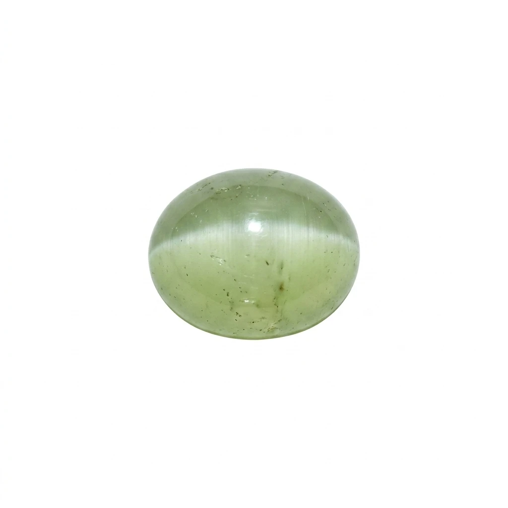 Natural Cat's Eye Lahsuniya 4.57 Carat – Certified Ketu Stone for Intuition and Protection