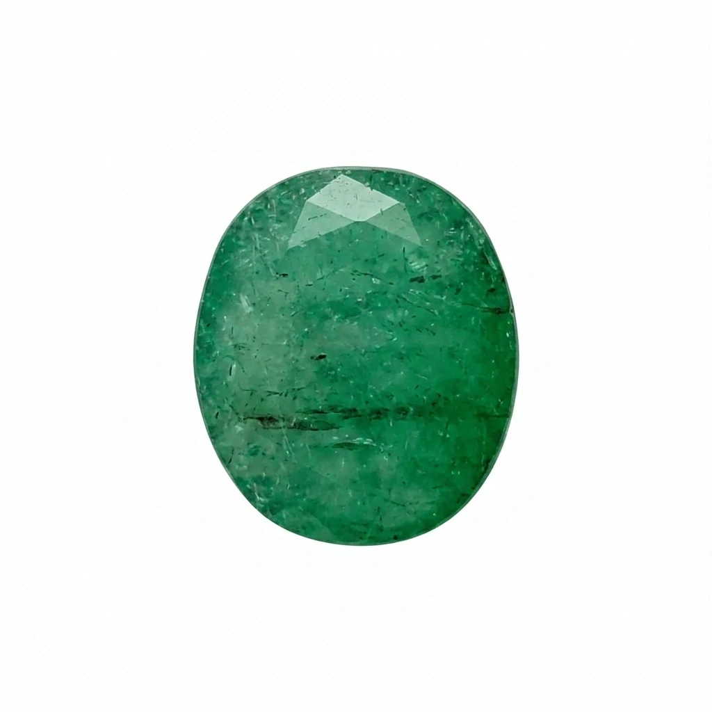 Natural Emerald Panna 4.47 Carat – Certified Mercury Gemstone for Intellect and Business